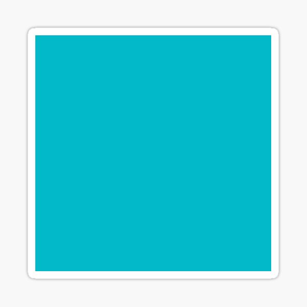 Item preview, Preppy summer beach chic teal neon aqua blue turquoise designed and sold by LEILA ART SPACE.