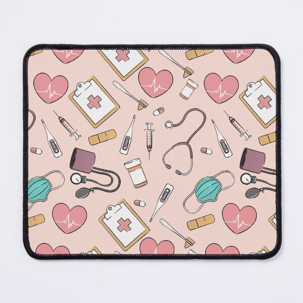 Item preview, Nurse Fabric Pink designed and sold by Thudesign85.