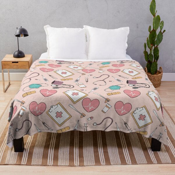 Item preview, Nurse Fabric Pink designed and sold by Thudesign85.