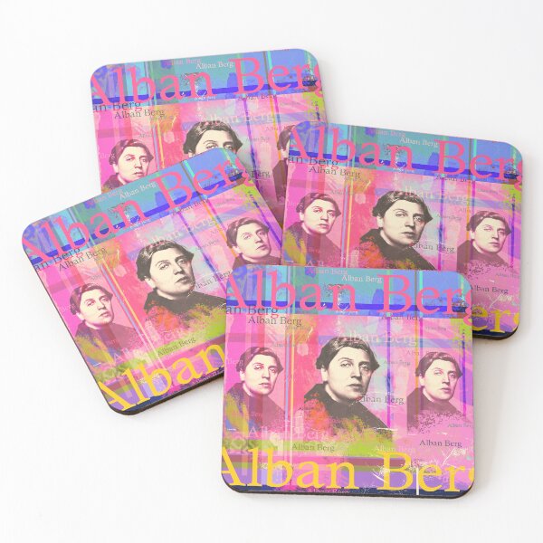 Item preview, Alban Berg, Austrian musician composer, portrait designed and sold by Mauswohn.