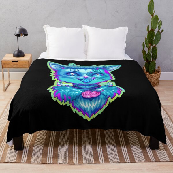 Item preview, Franki the Frankenstein's Monster Cat Ghost designed and sold by RHokeArt.