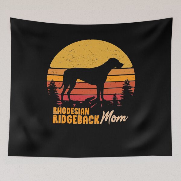 Artikelvorschau, Rhodesian Ridgeback Dog Mom Vintage Retro entworfen und verkauft von rafaeltto.