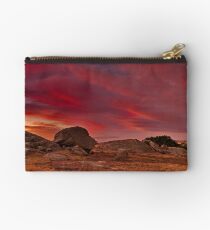 "A Summer's Sundown At The Rocks" Studio Pouch