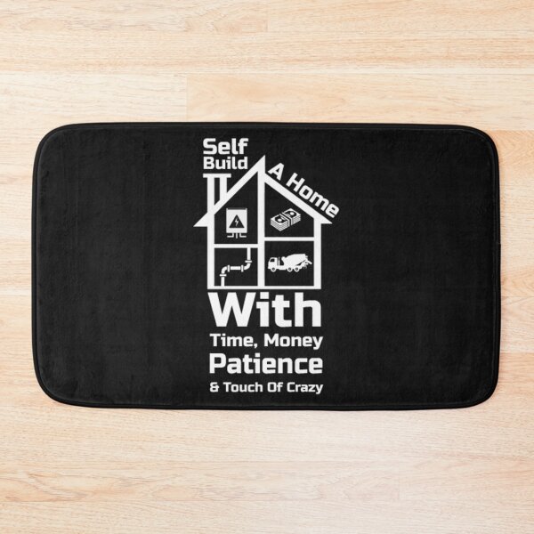 Item preview, Self Build A Home Time Money And Patience t shirt - DIY House T-shirt - Grand Designs Gift t-shirt - Self Build It designed and sold by happygiftideas.
