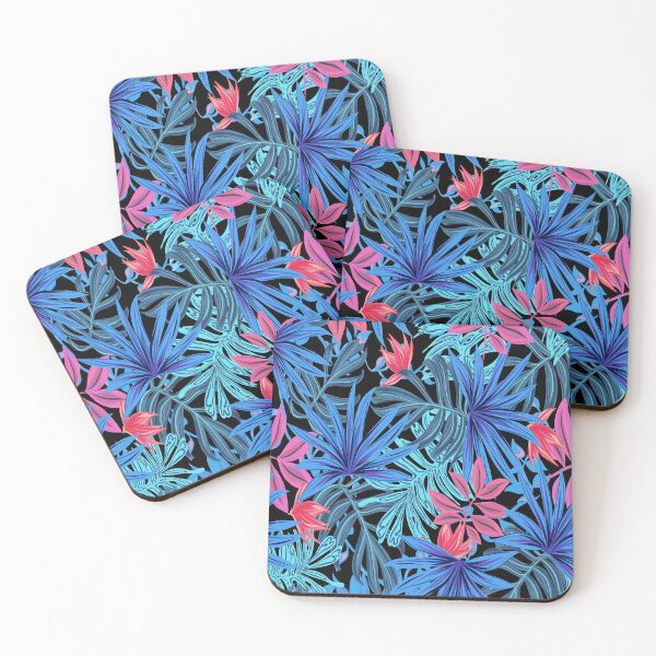 Item preview, Tropical Leaf Pattern Bed Sheet or Frock Design 7 designed and sold by PodiShawna.