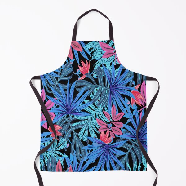 Item preview, Tropical Leaf Pattern Bed Sheet or Frock Design 7 designed and sold by PodiShawna.