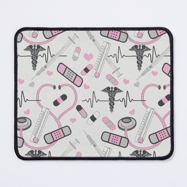 Item preview, Nurse Pattern Fabric designed and sold by Thudesign85.