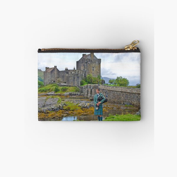 Item preview, Eilean Donan Castle and the Lone Piper designed and sold by Chris Thaxter.