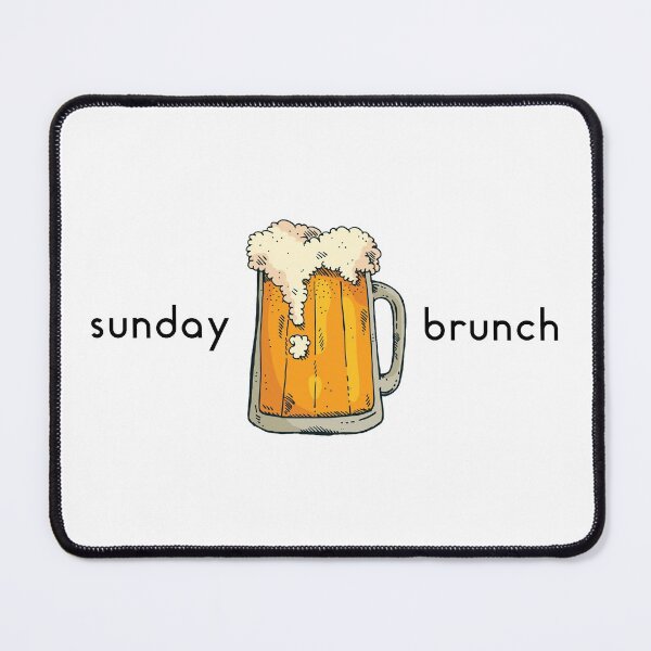 Item preview, Sunday Brunch Beer designed and sold by freeman1314.