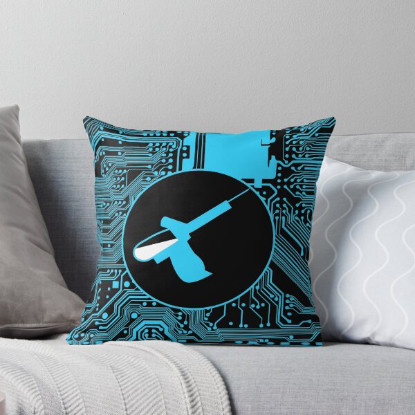 Item preview, Cybergoth - Jeringa (azul) designed and sold by MeteorsAndStars.