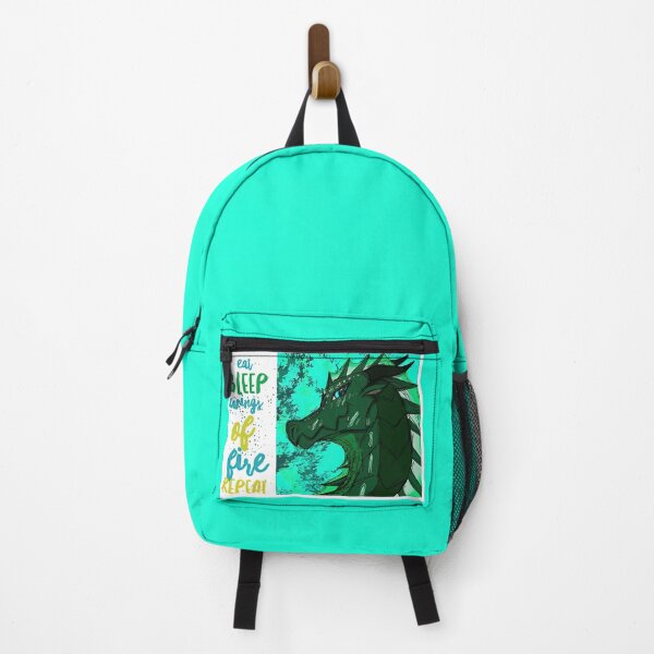 Item preview, Eat Sleep Wings of Fire Repeat (featuring Seagull) Backpack  designed and sold by decathlonswanky.