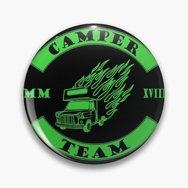 Item preview, Camper Team for all camping fans Motorhome and caravan drivers and tent friends designed and sold by -JBell-.