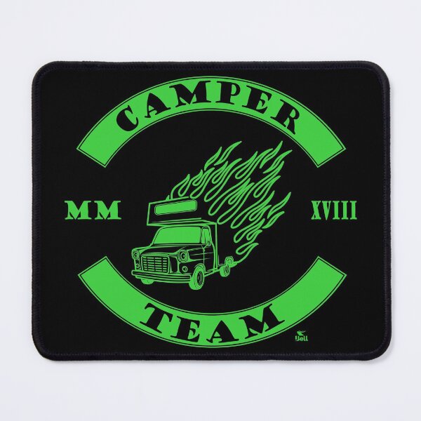 Item preview, Camper Team for all camping fans Motorhome and caravan drivers and tent friends designed and sold by -JBell-.