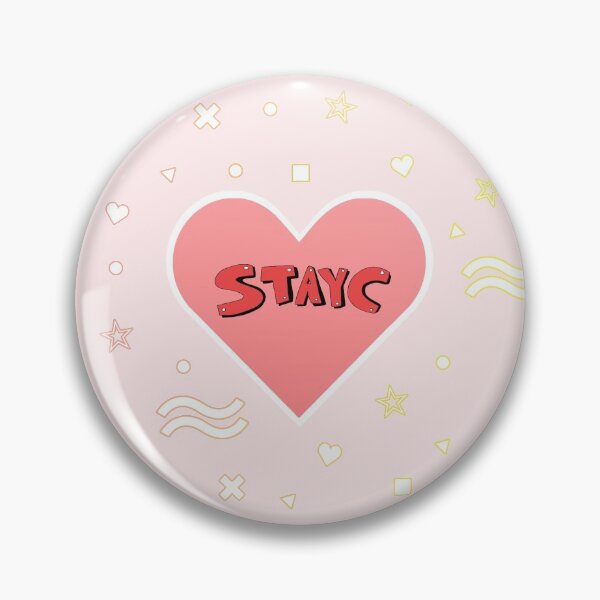 Item preview, STAYC HEART (Logo Ver.) designed and sold by lovely-day.