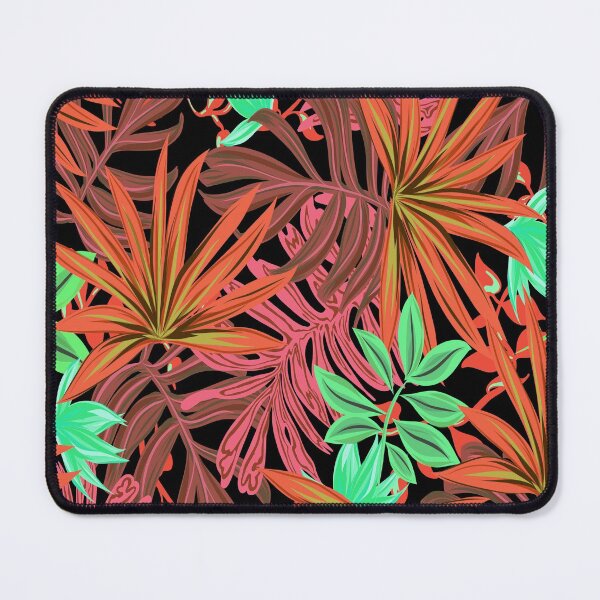 Item preview, Tropical Leaf Pattern Bed Sheet or Frock Design 8 designed and sold by PodiShawna.