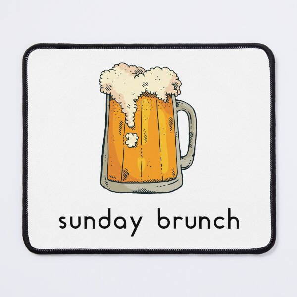 Item preview, Sunday Brunch Beer designed and sold by freeman1314.
