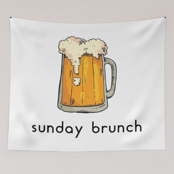 Item preview, Sunday Brunch Beer designed and sold by freeman1314.