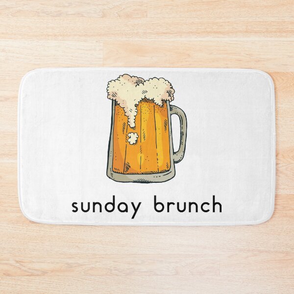 Item preview, Sunday Brunch Beer designed and sold by freeman1314.