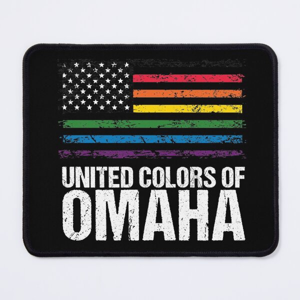 Item preview, Omaha LGBT USA Flag Pride From Omaha designed and sold by Urosek.