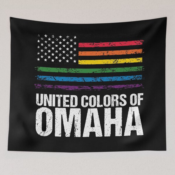 Item preview, Omaha LGBT USA Flag Pride From Omaha designed and sold by Urosek.