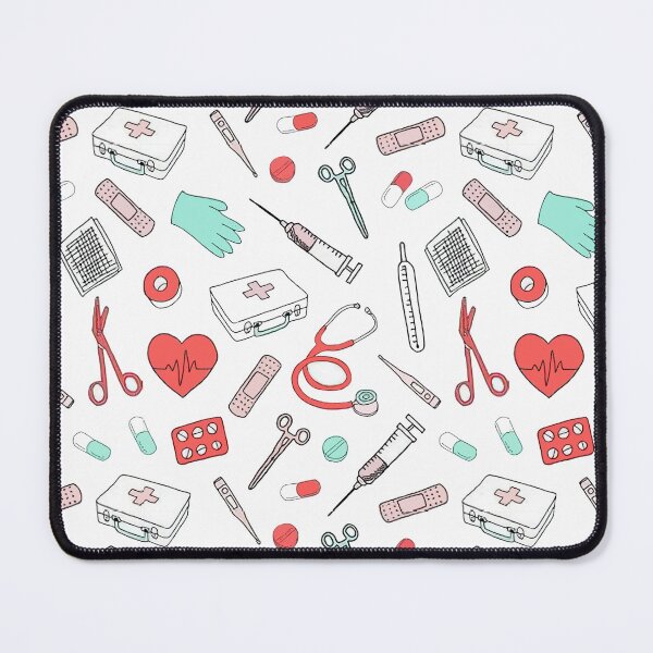 Item preview, Nurse White Fabric designed and sold by Thudesign85.