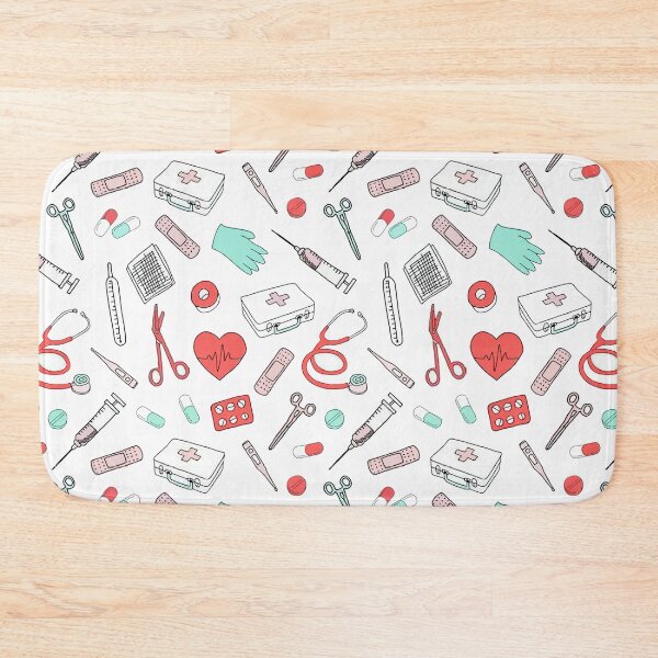 Item preview, Nurse White Fabric designed and sold by Thudesign85.