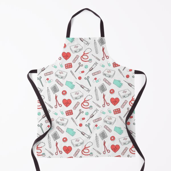 Item preview, Nurse White Fabric designed and sold by Thudesign85.