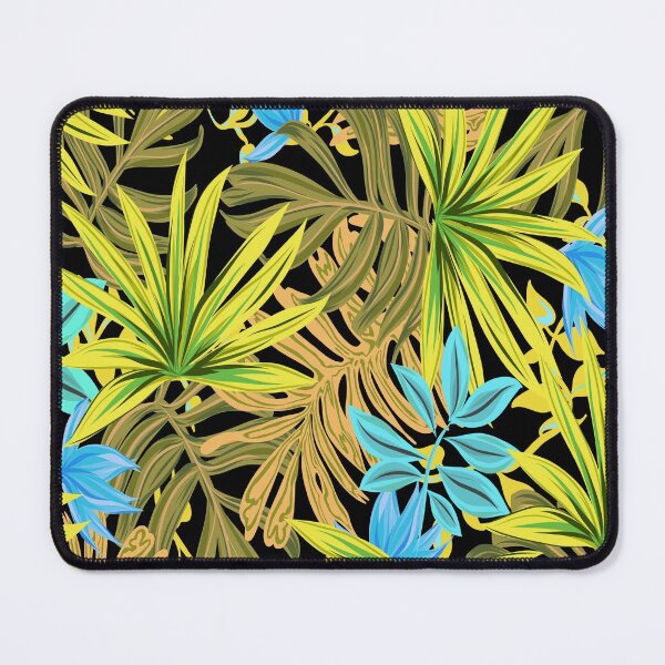 Item preview, Tropical Leaf Pattern Bed Sheet or Frock Design 9 designed and sold by PodiShawna.