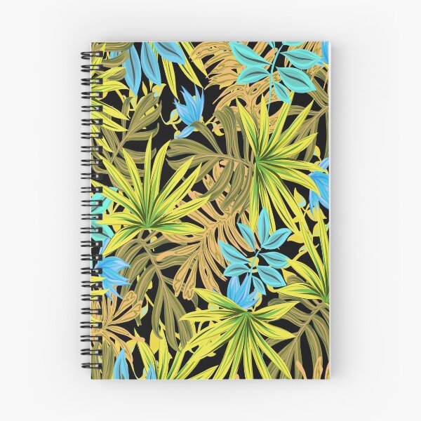 Item preview, Tropical Leaf Pattern Bed Sheet or Frock Design 9 designed and sold by PodiShawna.