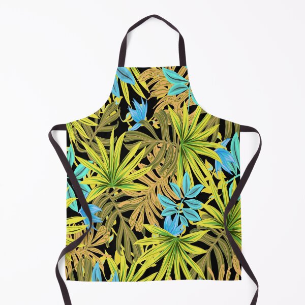 Item preview, Tropical Leaf Pattern Bed Sheet or Frock Design 9 designed and sold by PodiShawna.