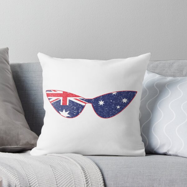 Item preview, Australian Flag Cat Eyeglasses  designed and sold by Primroaddesigns.