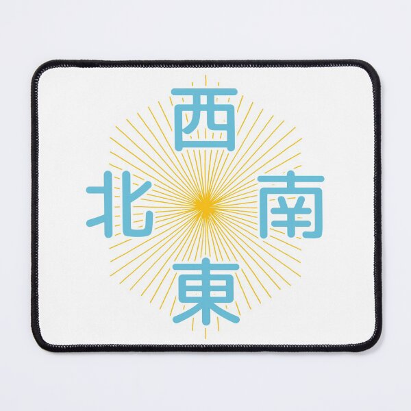 Item preview, It's Mahjong Time - Direction Winds Tile Indicator Guide v1 designed and sold by teeworthy.