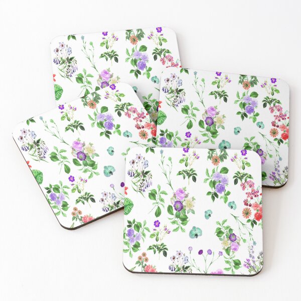 Item preview, Tiny Flower Pattern Bed Sheet or Frock Design 2 designed and sold by PodiShawna.