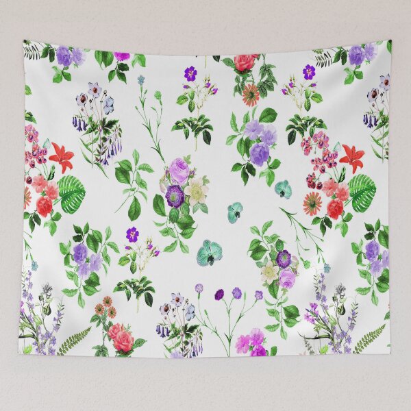 Item preview, Tiny Flower Pattern Bed Sheet or Frock Design 2 designed and sold by PodiShawna.