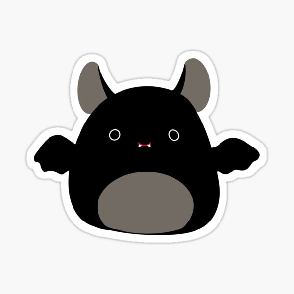 emily the bat squishmallow sticker by karsmultifam redbubble