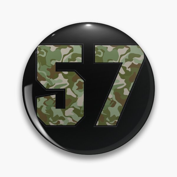 Item preview, Army Camo Number Fifty-seven Veteran Lucky Number 57 designed and sold by Urosek.
