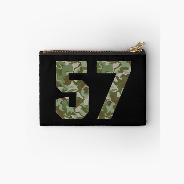 Item preview, Army Camo Number Fifty-seven Veteran Lucky Number 57 designed and sold by Urosek.