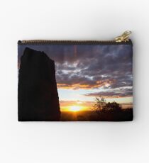Sculpture Sunset Studio Pouch