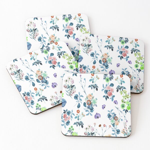 Item preview, Tiny Flower Pattern Bed Sheet or Frock Design 3 designed and sold by PodiShawna.