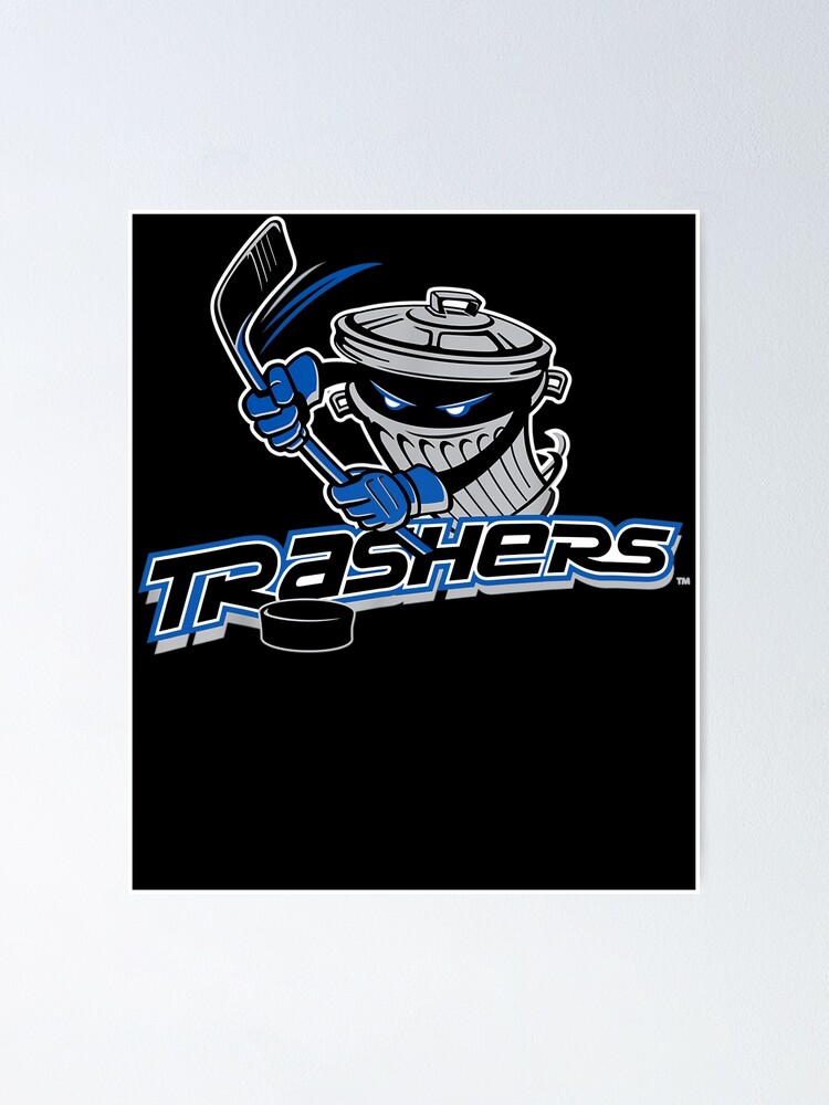 Danbury Trashers Ice Hockey Vintage Tee UHL  Poster for Sale by