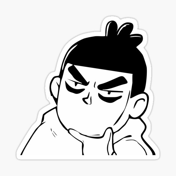 "Scissor Seven" Sticker for Sale by FunSesame Redbubble