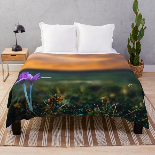 Item preview, Purple flower in the morning sunrise designed and sold by viknitov.