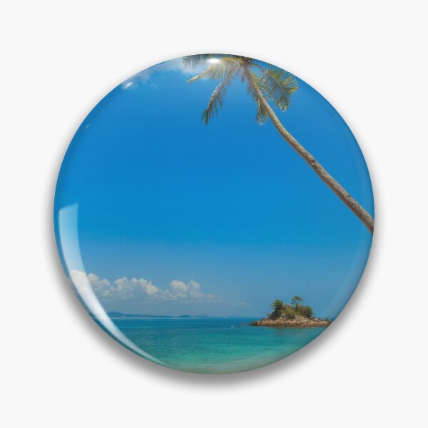 Item preview, Beach Island with Palm Trees designed and sold by Michelle Moss.