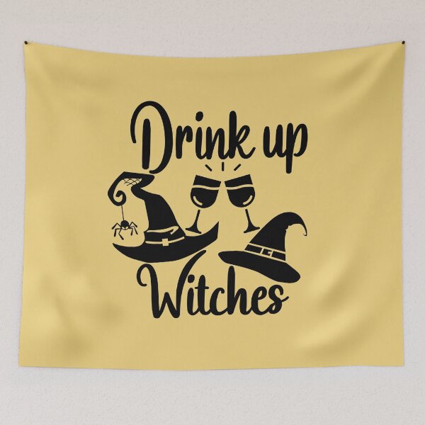 Item preview, Drink up Witches Halloween designed and sold by AnveeBubbles.