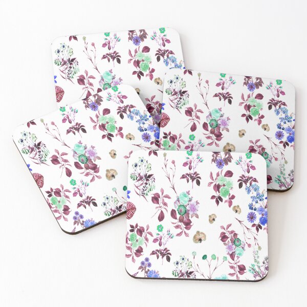 Item preview, Tiny Flower Pattern Bed Sheet or Frock Design 4 designed and sold by PodiShawna.