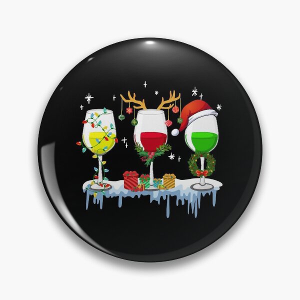 Item preview, Wine Lover Three Glass Of Wine Funny Drinker Christmas Party  designed and sold by ndavis173.