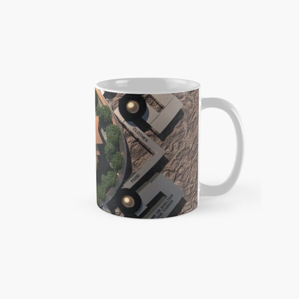 Copper Sri Yantra ClearTalk Talisman Classic Mug