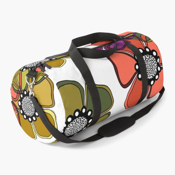 Item preview, Retro Flower Power [Terrestre con contornos negros] designed and sold by RC-aRtY.