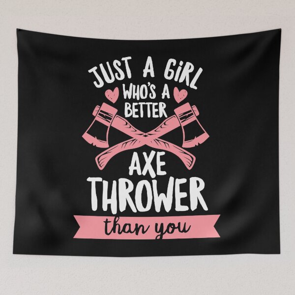 Item preview, Axe throwing Design for your Axe thrower Wife  designed and sold by Randopchel25.