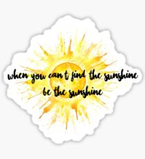 Sunshine: Stickers | Redbubble